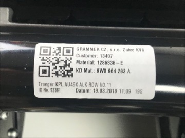 ЦЕНТРАЛЬНЫЙ ТУННЕЛЬНЫЙ ПОДЛОКОТНИК AUDI A5 S5 RS5 8W8