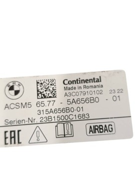 фото thumb №7, Bmw 7 g11 g12 2018 з спереду модулі подушок повітряних