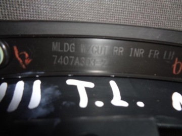 фото thumb №10, Outlander iii планка накладка крыльев задняя левая