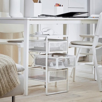 IKEA LENNART komoda 3 szuflady 56x30 cm BIAŁY