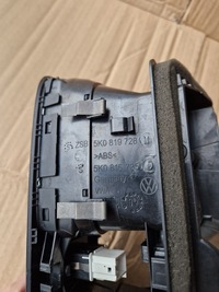 фото thumb №6, Решітка повітропровід панелі середня vw golf vi 5k0815736d 5k0815735d