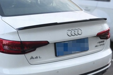 фото thumb №7, Спойлер na крышка багажника спойлер do audi a4 b9 sedan 2015+ abs чёрный блеск sobmart