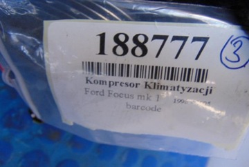 фото thumb №8, Ford focus mk1 1.8b компрессор кондиционера 6seu12c