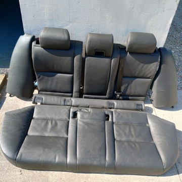 фото thumb №7, Bmw e61 сидіння оббивка шкіра чорна підігрів пам'ять