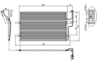 фото thumb №1, Nissens конденсатор кондиционера mazda 3 1.6d 06.04-