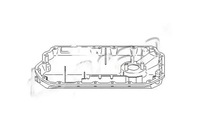 фото thumb №1, Поддон масляная з отверстие na датчик 111 355 topran