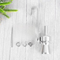 фото thumb №9, 2szt тюнінг автомобільний турбіна пищалка випускний сигналізатор звуковий ogon сріблястий