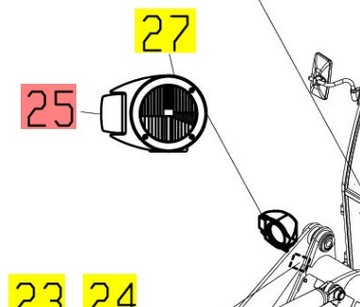 YANMAR Lampa do V7, V8