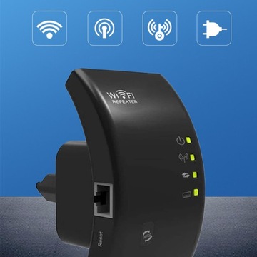МОЩНЫЙ усилитель сигнала Wi-Fi, повторитель 300 Мбит/с, точка доступа 2.4G