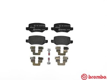 фото thumb №12, Brembo p 50 058 набор тормозные колодки тормозных, тормоза дисковые