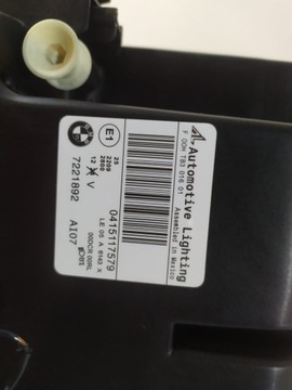 фото thumb №7, Bmw x5 e70 lci лампа bi-xenon поворотний r - 15136