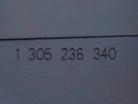 Купить Накладка вкладыш корпус фары led левая передняя 1305236340 к audi a4 b8, фото thumb