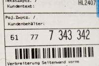 Mini r56 jcw удлинитель правого передний крыла 51777343342 2011 с Разборки, фото thumb
