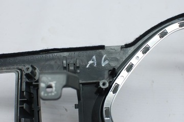 фото thumb №10, Рамка dekor спидометра радио консоли серебряная 4f1857115f audi a6 c6 avant