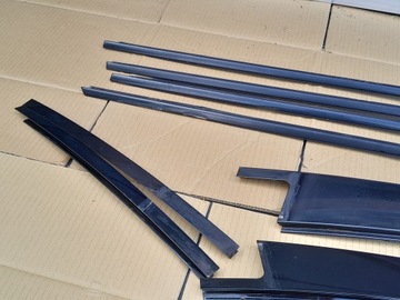 фото thumb №7, Планки декори зовнішні двері тінь line блиск bmw e90 м-пакет комплект