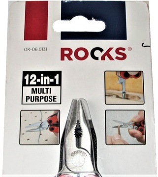 МУЛЬТИИНСТРУМЕНТ ROKS, СКЛАДНОЙ КАРМАННЫЙ НОЖ 12 В 1