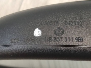 фото thumb №7, Vw scirocco дзеркало внутрішні заднього виду 1k8857511
