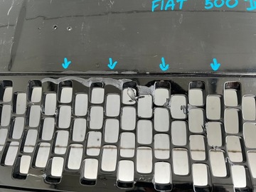 фото thumb №8, Бампер перед переднее fiat 500 ii 2 галоген решётка радиатора