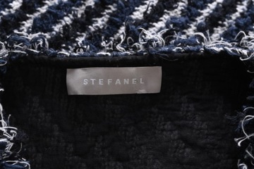 STEFANEL толстый темно-синий пиджак из букле, пиджак Chanel, M