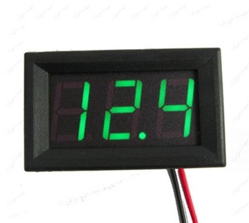 WOLTOMIERZ VOLTOMIERZ SAMOCHODOWY 30V ZIELONY FV