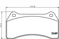 фото thumb №2, Тормозные колодки тормозные jaguar перед s-type 4,2 02-09 tex