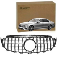 фото thumb №1, Решётка радиатора решётка радиатора перед радиатора mercedes e w213 16-19 panamericana хром