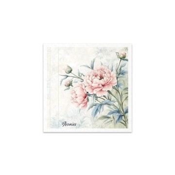 Zestaw papierów ryżowych RSM177 kwiaty, róże, peonie