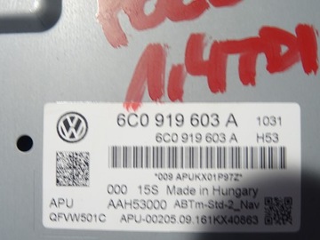 фото thumb №12, Дисплей екран зчитувач навігація навігація vw polo v 5 6c0 6c рестайлінг 14-17