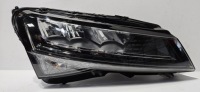 Купить Фара правая  перед skoda superb 3 рестайлинг  led 19- оригинал, фото thumb