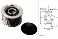 фото thumb №2, Генератор - зчеплення односторонній schaeffler ina 535 0049 10