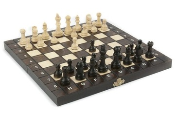 КЛАССИЧЕСКИЕ ДЕРЕВЯННЫЕ ШАХМАТЫ, запираемые, НАБОР 28x28см