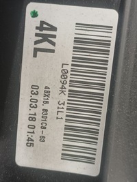 фото thumb №7, Mitsubishi outlander 17r лампа права перед ful led