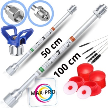 Удлинитель покраски 50 см + 100 см + крышка насадки RAC X + БЕСПЛАТНО Graco