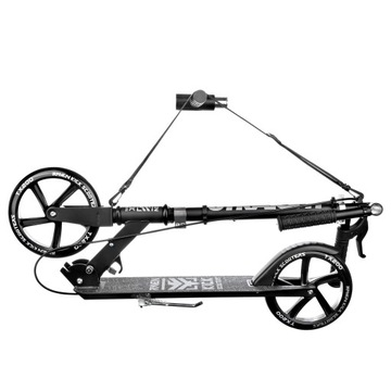 Самокат RAVEN Straight Black 200 мм с тормозом