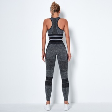 SPORTS Fitness SET топ бесшовные леггинсы L