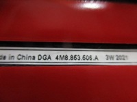 фото thumb №6, Планка дверь audi q8 4m8853506a 4m8853525a карбон