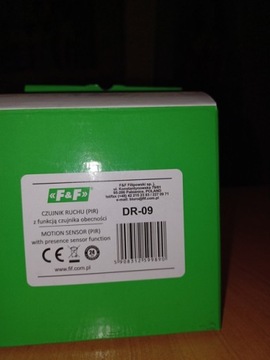 Czujnik ruchu sufitowy F&F DR-09 szary