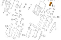 Mb glk x204 разблокировка правого заднего сиденья a2049200272 оригинальные Цена, фото thumb