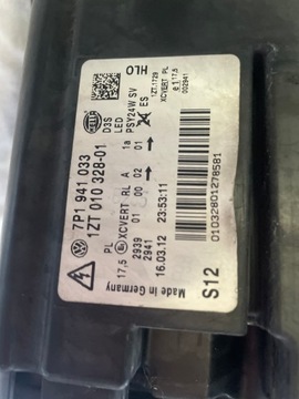 фото thumb №13, Vw touareg 2 праві 752 лівий фара bixenon 7p1941752