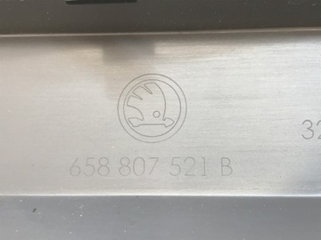 фото thumb №11, Skoda kamiq 19- спойлер накладка бампера заднього 658807521b