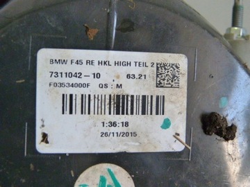 фото thumb №14, Bmw 2 f45 лампа права зад led w кришка багажника 7311042 -10