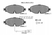 фото thumb №2, Тормозные колодки + тормозные диски перед textar vw t-roc 312 mm