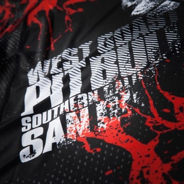 Рашгард PIT BULL с коротким рукавом BLOOD DOG XXL 2XL