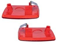 Отражатель бампера задняя фонарь отражающий l+p kpl renault master 3 scenic 2 Оригинал, фото thumb