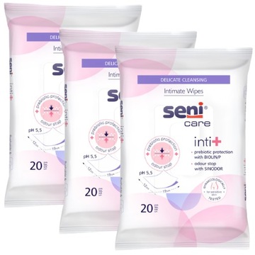 SENI CARE НАБОР салфеток для интимной гигиены