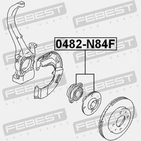 фото thumb №14, Ступиця перед febest 0482-n84f