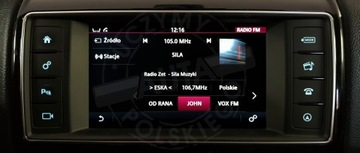 JAGUAR F-PACE КАРТА РАДИО ПОЛЬСКИЙ МЕНЮ ЛЕКТОР USAEU