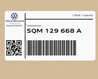 фото thumb №1, Вкладиш 5qm129668a vw golf