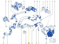 фото thumb №8, Шланг повітря труба повітропровід logan ii tce оригінал