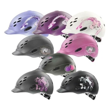 49-54 3XS-XS ШЛЕМ UVEX Onyx Little Pony ДЛЯ ЕЗДЫ